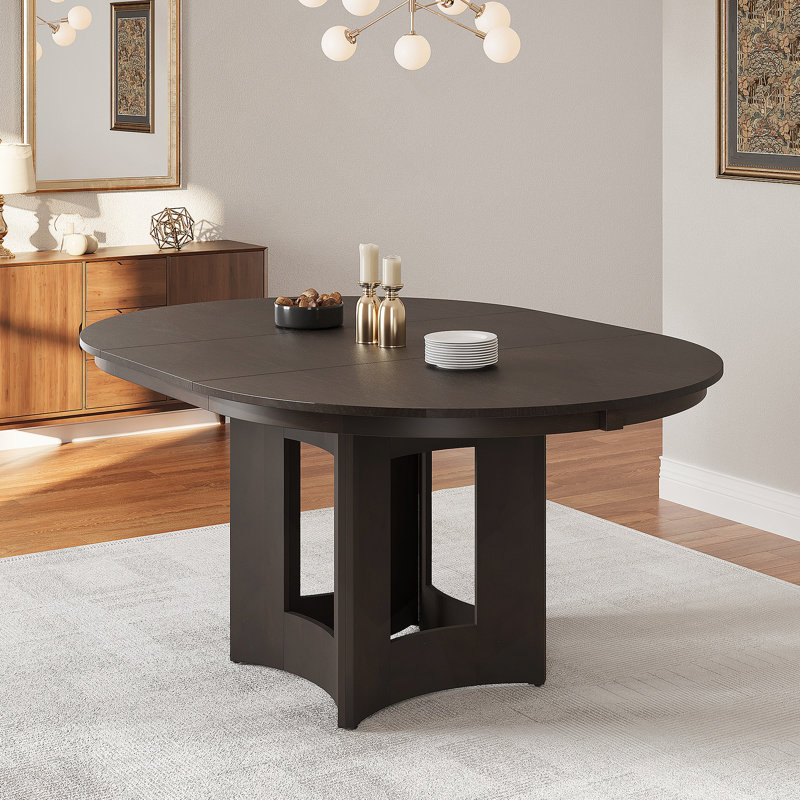 Table de salle à manger extensible Farmhouse, Espresso