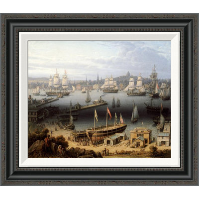 " Boston Harbor " by Robert Salmon