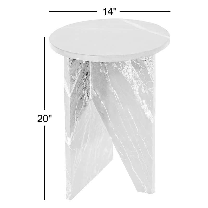 GRACE ACCENT TABLE GREEN, Black