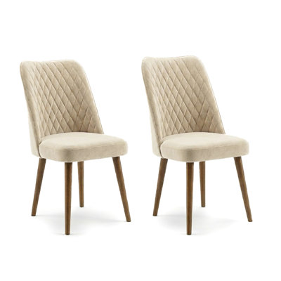 Ackley 18.7'' H Velvet Upholstered Parsons Chair