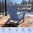 Outdoor Folding Adirondack Chair -123349688