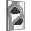 «Waterfall Abstract III» par Becky Thorns, reproduction d'art sur toile encadrée-100654350