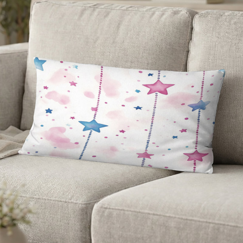 Coussin Starburst, H 12 po x l 20 po