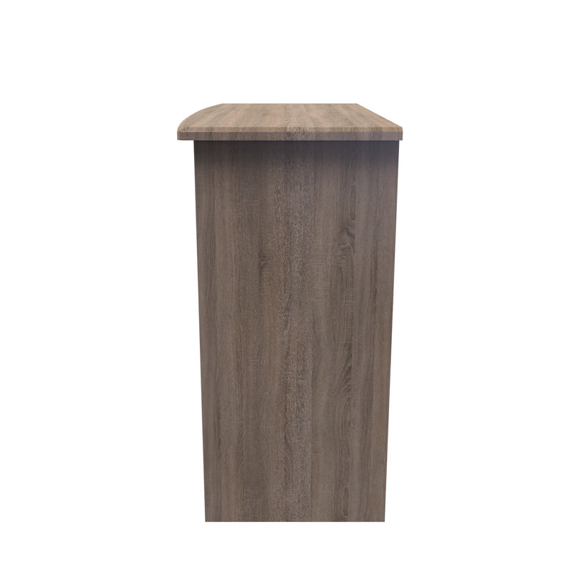 Fully Assembled Yantarni 3 Drawer 93Cm W Chest of Drawers, Brown/White