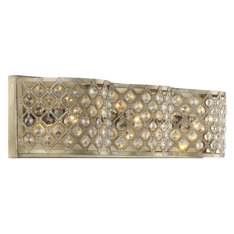 Barre d’éclairage de salle de bain 3 lumières Aayush