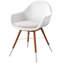 Chaise de patio en bois franc FSC Aviyan