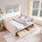 Queen Size Cozy Gingham Daybed-861266459