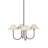 Angelica 4 - Light Iron Cone Chandelier