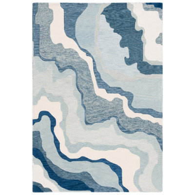 Rodeo Drive Hand Tufted Wool Abstract Rug