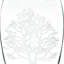 Vase en cristal sans plomb 7,99 po x 4,17 po x 11,81 po Tree Of Life-785546093
