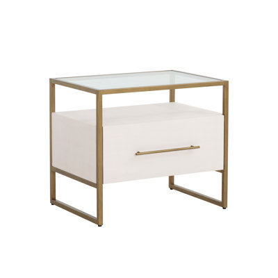 Venice Glass End Table