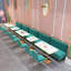 Banc rembourré en similicuir Nordic Simple