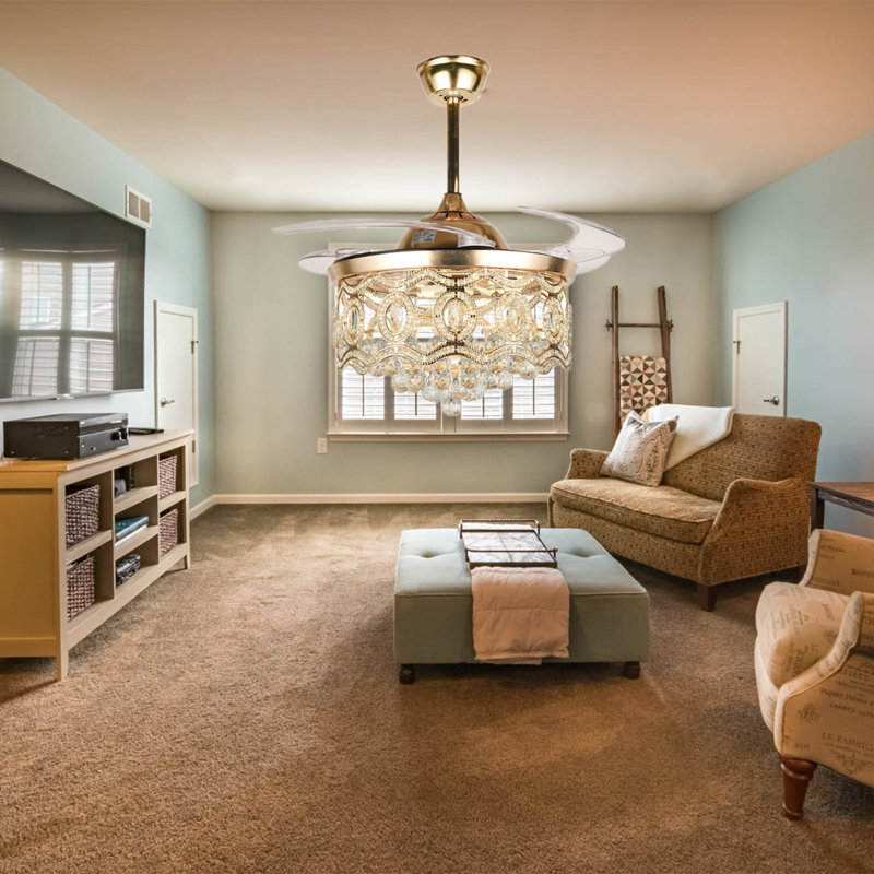 42'' Ceiling Fan with LED Lights