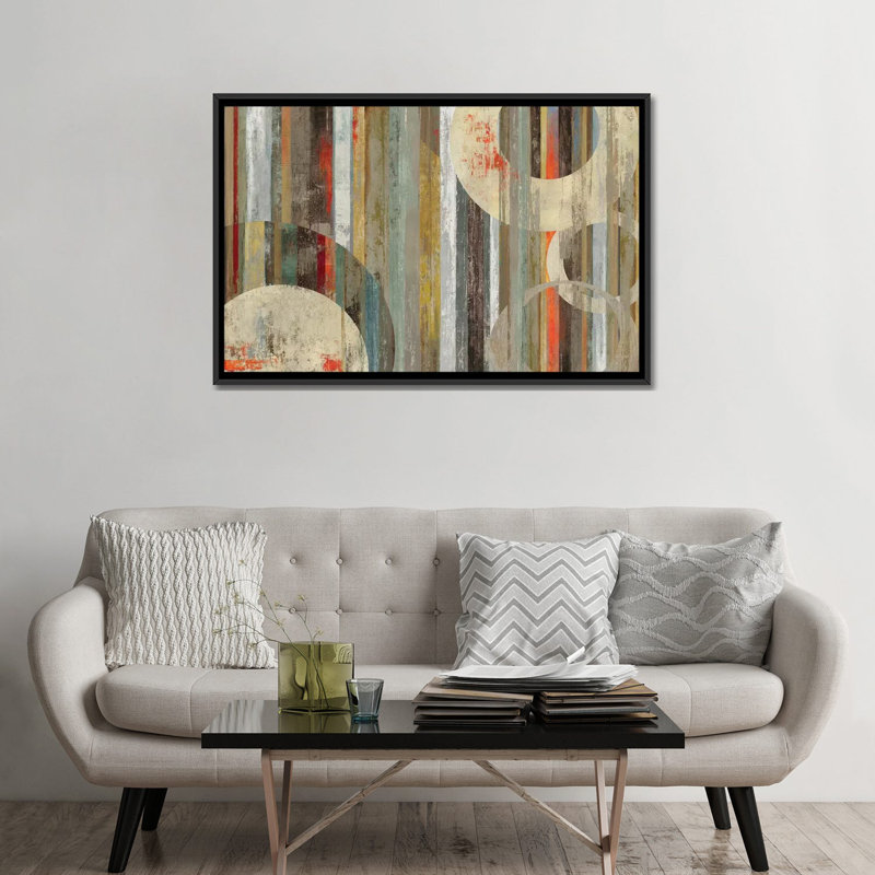 «Savannah», reproduction sur toile, H 18 po x l 26 po x P 1,5 po, Toile avec cadre noir, Pas de tapis