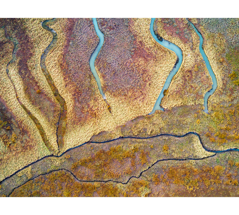 Paysage abstrait abstrait III par Frank Peters - photographie, Toile tendue, Pas de tapis, 24" H x 18" W
