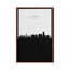 Durban, South Africa City Skyline by Ayse Deniz Akerman - Print on Canvas-63929619-63929606