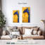 Girafe abstraite-964363220