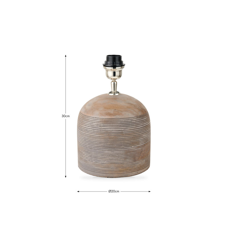 Nelu Table Lamp, Grey