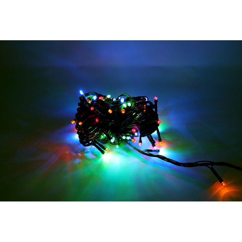 Mini guirlande lumineuse à DEL grand angle d'intérieur 100 pi Theodore 32 pi (connectable de bout en bout), 32 pi