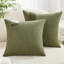Housses de coussin décoratives unies avec étiquette en cuir (ensemble de 2)-101280818-101280830