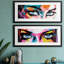 Cadre photo, ensemble d'impressions sur papier-966147193