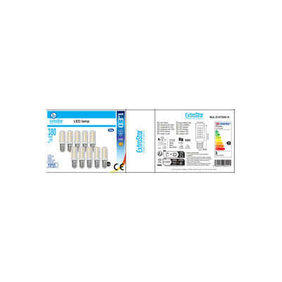 Pack of 10 E14 LED Bulbs