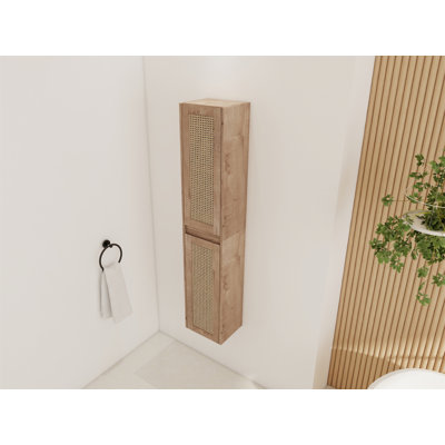 Armoire latérale de salle de bain 24 po