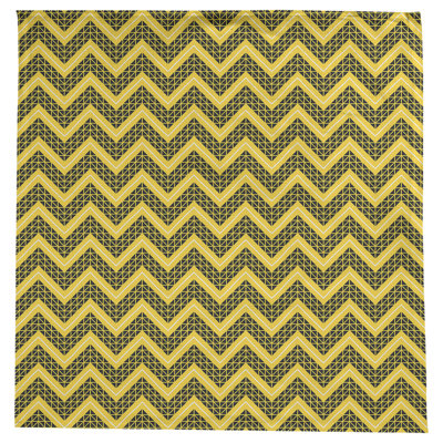 Stephenie Classic Hand Drawn Chevrons Tablecloth