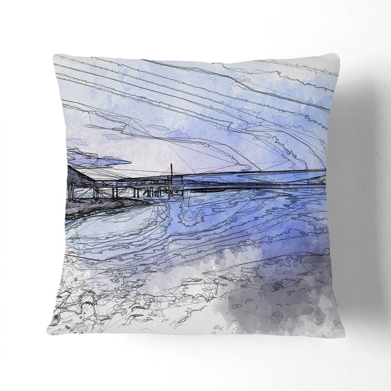Square Cushion, 55cm H x 55cm W x 20cm D
