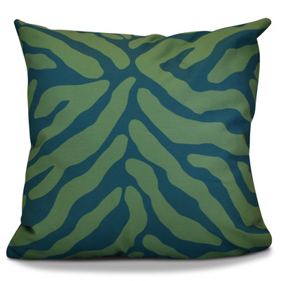 Housse et insert de coussin carré à rayures géométriques pour animaux