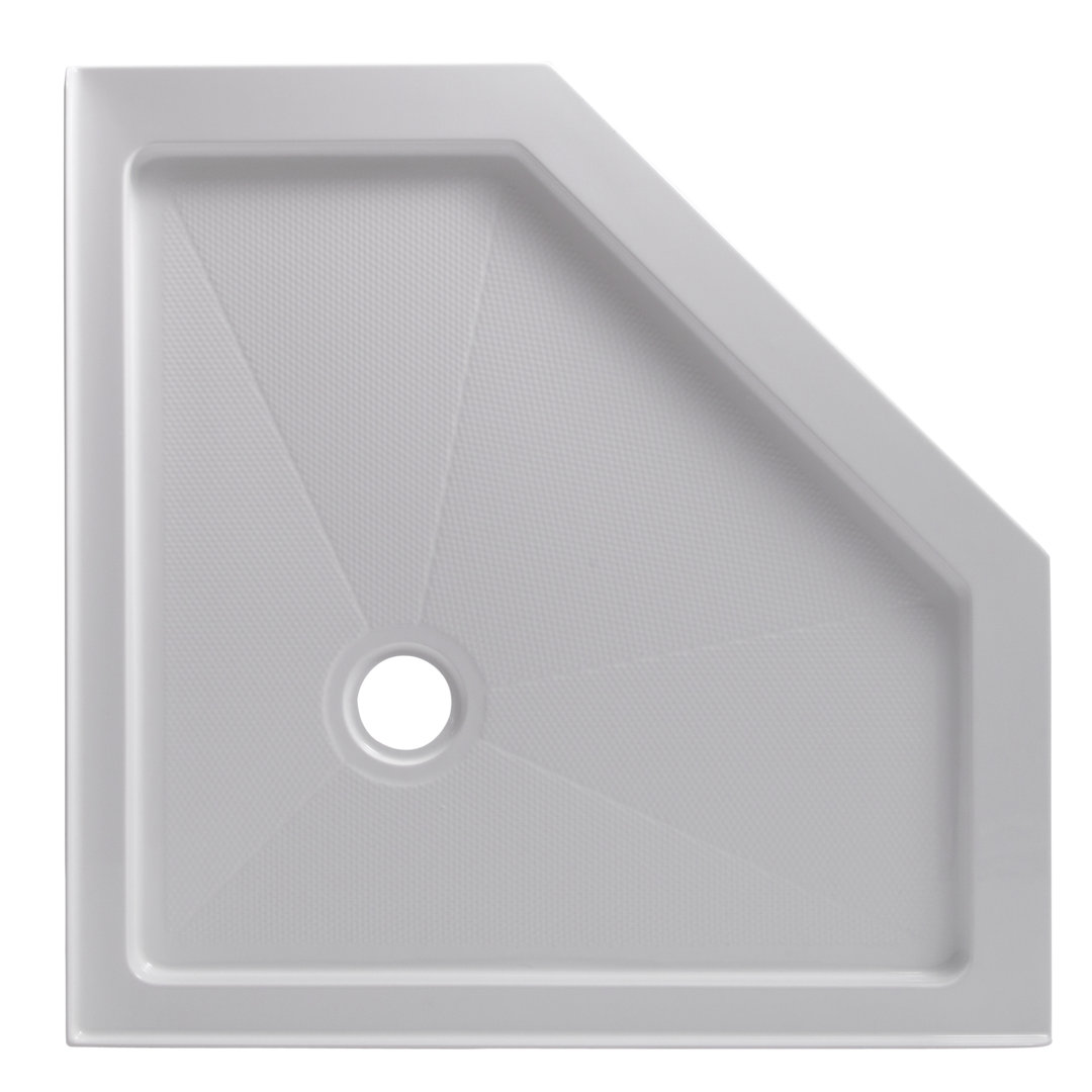 36'' W 36'' D Neo-Angle Single Shower Base Craft + Main