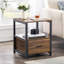 Table de chevet 1 tiroir en fer Kempst-2059601546