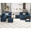 Canapé de rangement modulaire en velours Vashudev-1779531749