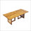 Rectangular Waves Dining Table