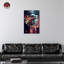 Art astronaute sur toile, art floral moderne par Notoriart-104326362-112213239