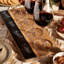 Farmhouse Acacia Wood Wine Flight Board