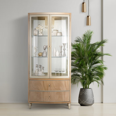 Villa Cherie Display Cabinet with LED Lighting