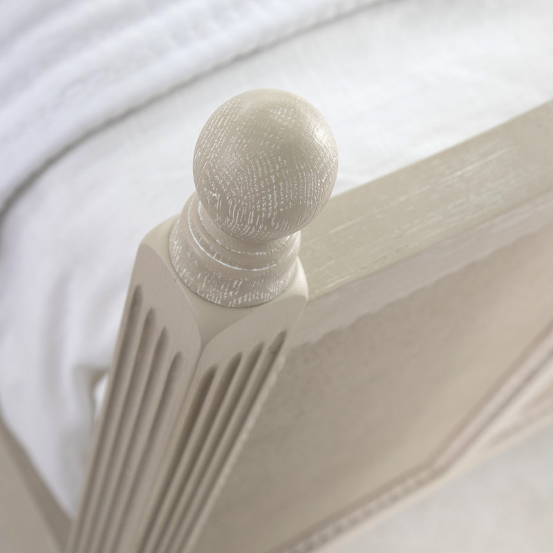 Caroline Bed - White, Queen