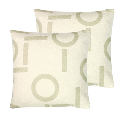Geometric Square Throw Cushion