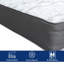 Matelas hybride ferme à ressorts ensachés de 13 pouces Icard, isolement de mouvement avec support durable-87055811