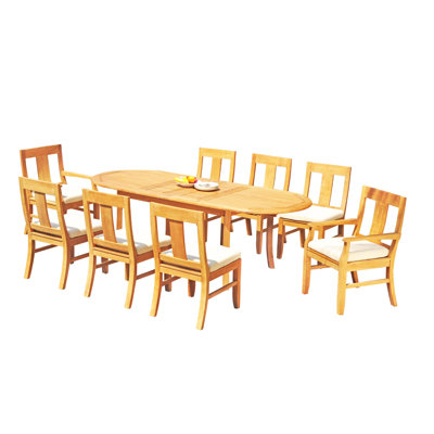 Osborne Outdoor - Piece Teak Dining Set