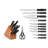 WÜSTHOF Gourmet 12-Piece Knife Block Set, Acacia