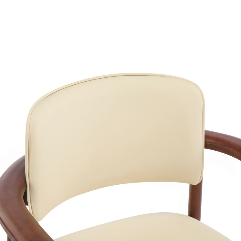 Ensemble de 2 chaises de salle à manger, bois d'hévéa robuste, siège en mousse de polyuréthane confortable, idéal pour la maison et la cuisine