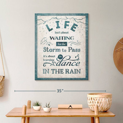 Apprendre à danser sous la pluie