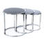 Orleans Glass Top Frame Nesting Tables