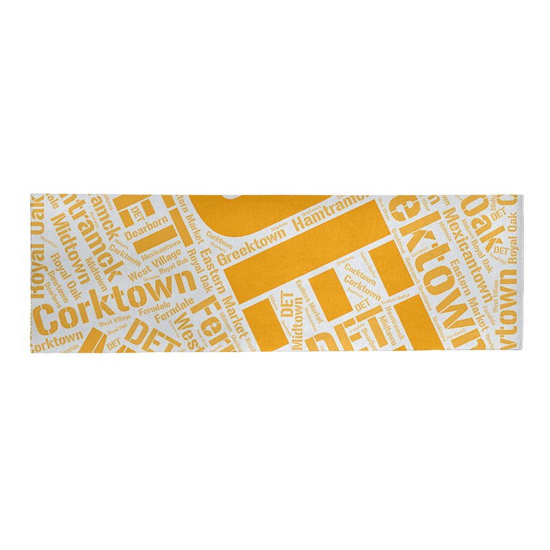 Chenille Indoor Rug, Runner 2.5' x 8'