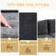 Canapé profond en chenille 3 places 111,42 * 32,28 "XXXL, canapé confortable en tissu chenille 3 places, s'adapte aux courbes du corps, assise nuageuse-2039920337