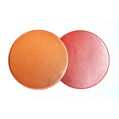 Reversible Metallic Placemats - Rose Gold & Red