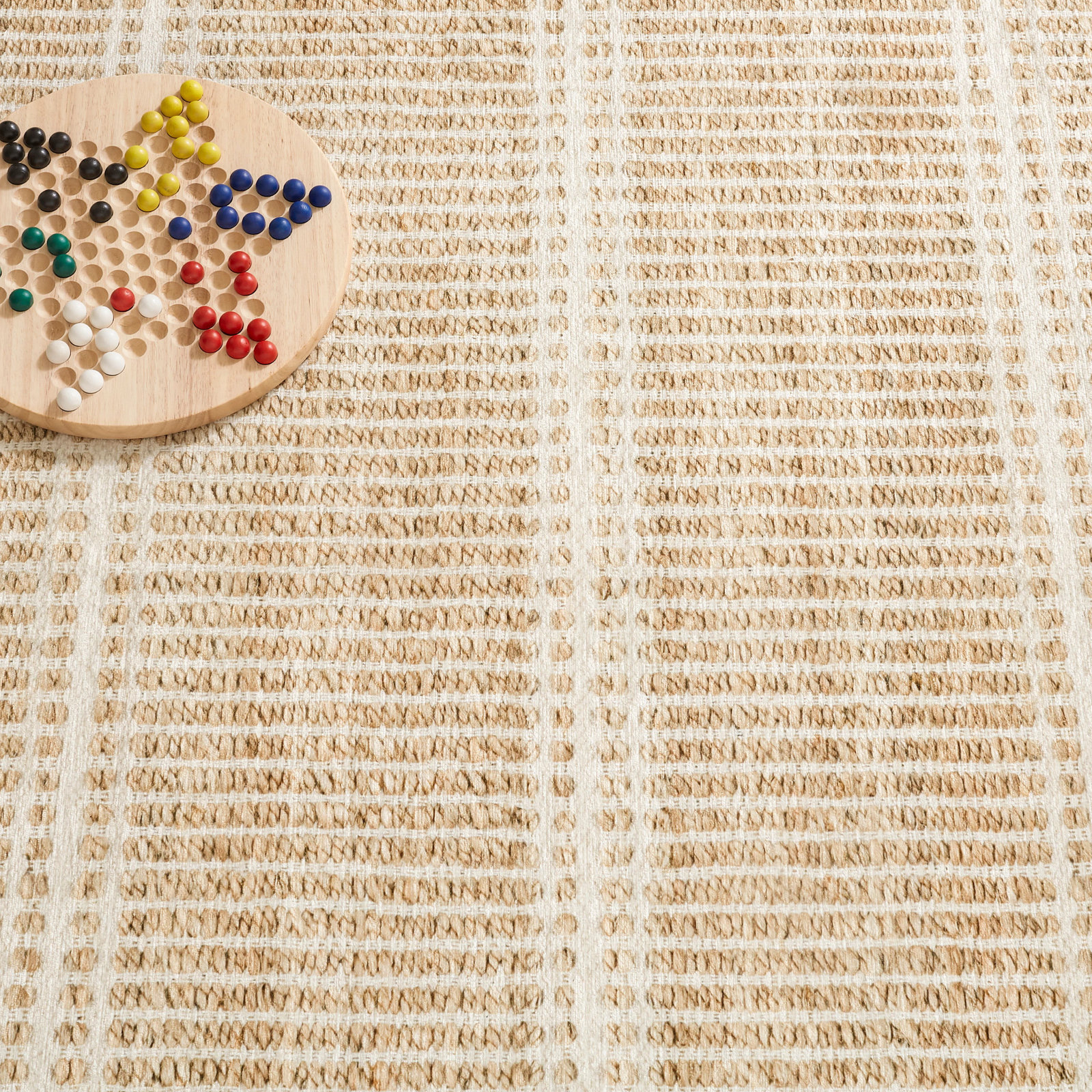 Arbor Natural Machine Washable Rug, Rectangle 3' x 5'