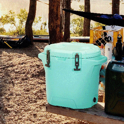 26-Quart Insulated Ice Cooler With Cup Holder – 36 Can Capacity, 5-7 Day Ice Retention